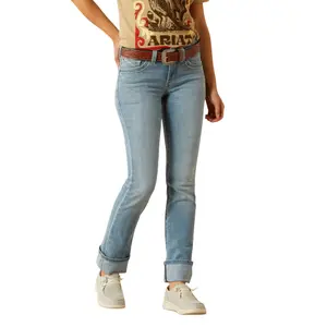 Women's Straight Leg Riding Jeans Ariat Alina Perfect Rise image-0