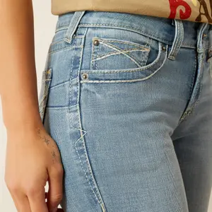 Women's Straight Leg Riding Jeans Ariat Alina Perfect Rise image-2