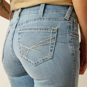 Women's Straight Leg Riding Jeans Ariat Alina Perfect Rise image-4