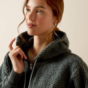 Fleece mit Kapuze Damen Ariat Orinda image-3