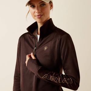 Polaire 1/2 Zip femme Ariat Team EQ image-3