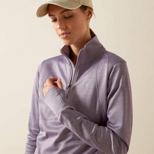 Damen Polarfleece 1/2 Zip Ariat Team EQ image-2