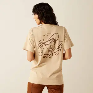 T-shirt Ariat Sendero West Is Best image-4