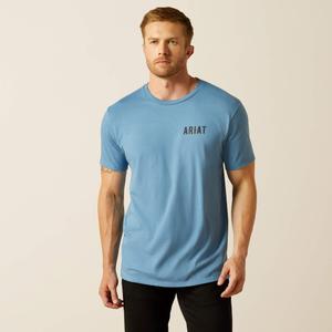 T-shirt Ariat Blazing Saddle image-1