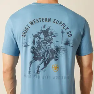 T-shirt Ariat Blazing Saddle image-2