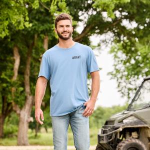 T-shirt Ariat Blazing Saddle image-5