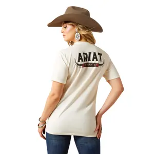 Γυναικείο T-shirt Ariat Ariat Bull Horns image-1