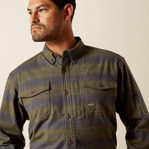 Overshirt Ariat Rebar Flannel DuraStretch image-3