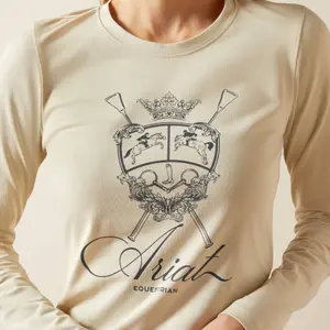 T-shirt de manga comprida feminina Ariat Ritzy image-2