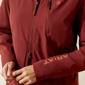 Giacca da equitazione da donna con zip Ariat Rion StretchShell Insulated image-2