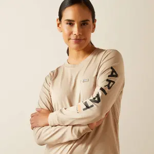 Women's T-shirt Ariat Rebar Workman image-3