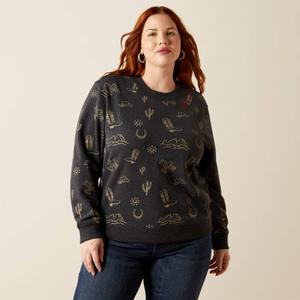 Sweatshirt Damen Ariat Essential Crew image-1