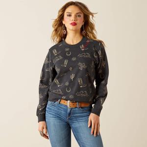 Sweatshirt Damen Ariat Essential Crew image-3