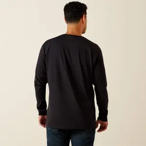 Long sleeve pocket T-shirt Ariat Rebar Cotton Strong Standard image-1