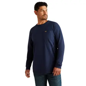 Long sleeve pocket T-shirt Ariat Rebar Cotton Strong Standard image-0