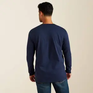 Long sleeve pocket T-shirt Ariat Rebar Cotton Strong Standard image-1
