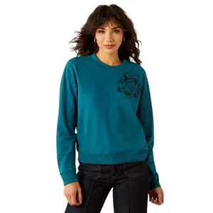 Sweatshirt woman Ariat Essential Sendero West is Best image-0
