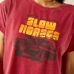 Γυναικείο T-shirt Ariat Sendero Slow Horses image-2