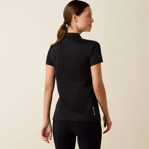 Reit-Poloshirt 1/4 Reißverschluss Damen Ariat Bandera image-2