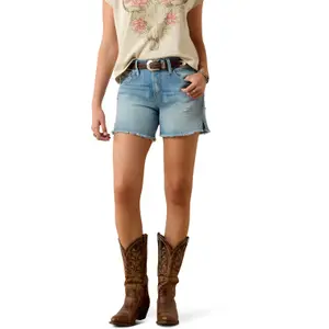 Jeansshorts för kvinnor Ariat Perfect Rise Jazmine 5 image-0