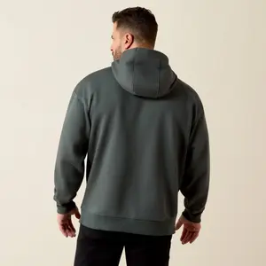 Hooded Sweatshirt Ariat Rebar Workman Graphic image-1