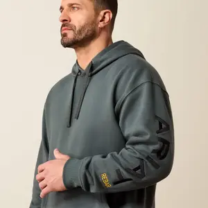 Hooded Sweatshirt Ariat Rebar Workman Graphic image-2