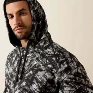 Hooded Sweatshirt Ariat Rebar Workman Graphic image-3