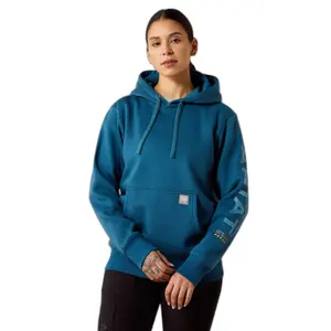 Women's hooded sweatshirt Ariat Rebar Workman Graphic image-0