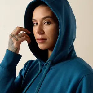Women's hooded sweatshirt Ariat Rebar Workman Graphic image-2