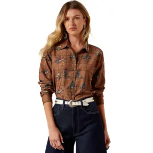 Riding shirt long sleeves woman Ariat Homestyle image-0