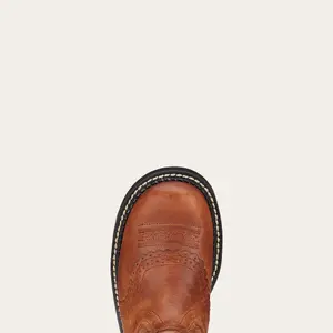 Women's leather western boots Ariat Fatbaby Saddle image-4