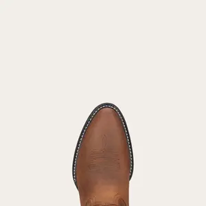 Leather western boots Ariat Heritage R Toe image-4
