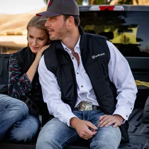 Isolierende ärmellose Daunenjacke Ariat Crius image-3