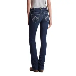 Vaqueros de montar para mujer Ariat R.E.A.L. Straight Icon image-1