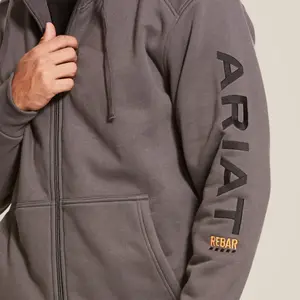Full zip hoodie Ariat Rebar All Weather image-2