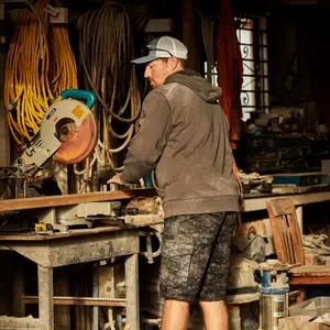 Full zip hoodie Ariat Rebar All Weather image-1