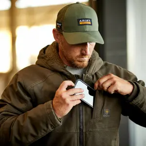 Duracanvas waterproof jacket Ariat Rebar image-5