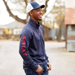 1/2 zip riding sweatshirt Ariat Tek Team image-1