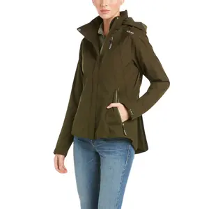 Casaco de equitação impermeável com capuz para mulher Ariat Coastal image-0