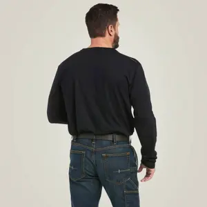 Langarmshirt Ariat Rebar Workman Logo image-1
