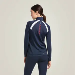 Women's 1/4 zip riding jersey Ariat Sunstopper 2.0 image-1
