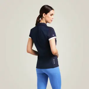 Polo shirt riding woman Ariat Bandera image-1