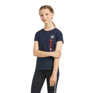 Girl's T-shirt Ariat Vertical Logo