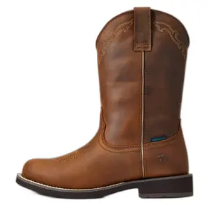 Waterdichte leren westernlaarzen voor dames Ariat Delilah Round Toe H2O image-0