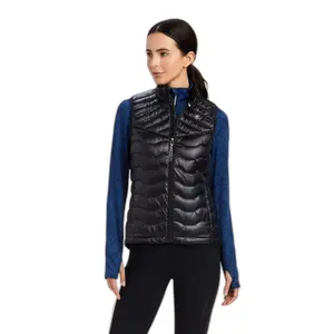 Damska pikowana kurtka puchowa bez rękawów Ariat Ideal Down image-0