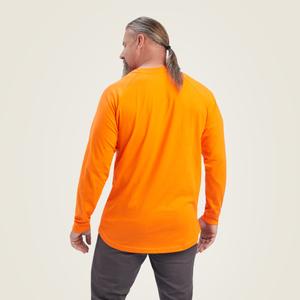 Long sleeve T-shirt Ariat Rebar Cotton Strong image-1