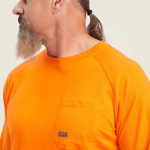 Long sleeve T-shirt Ariat Rebar Cotton Strong image-2