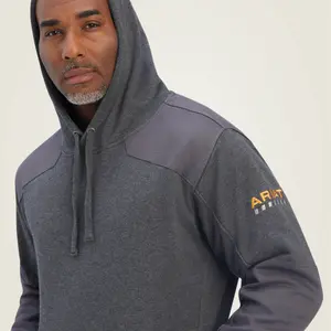 Hooded sweatshirt duracanvas Ariat Rebar Workman image-2
