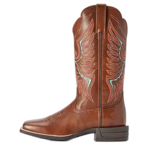 Women's leather western boots Ariat Rockdale image-0
