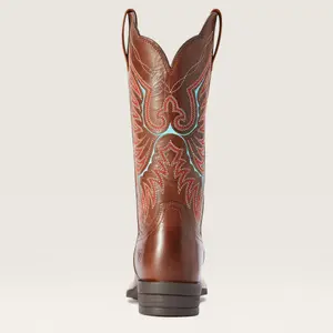 Women's leather western boots Ariat Rockdale image-2